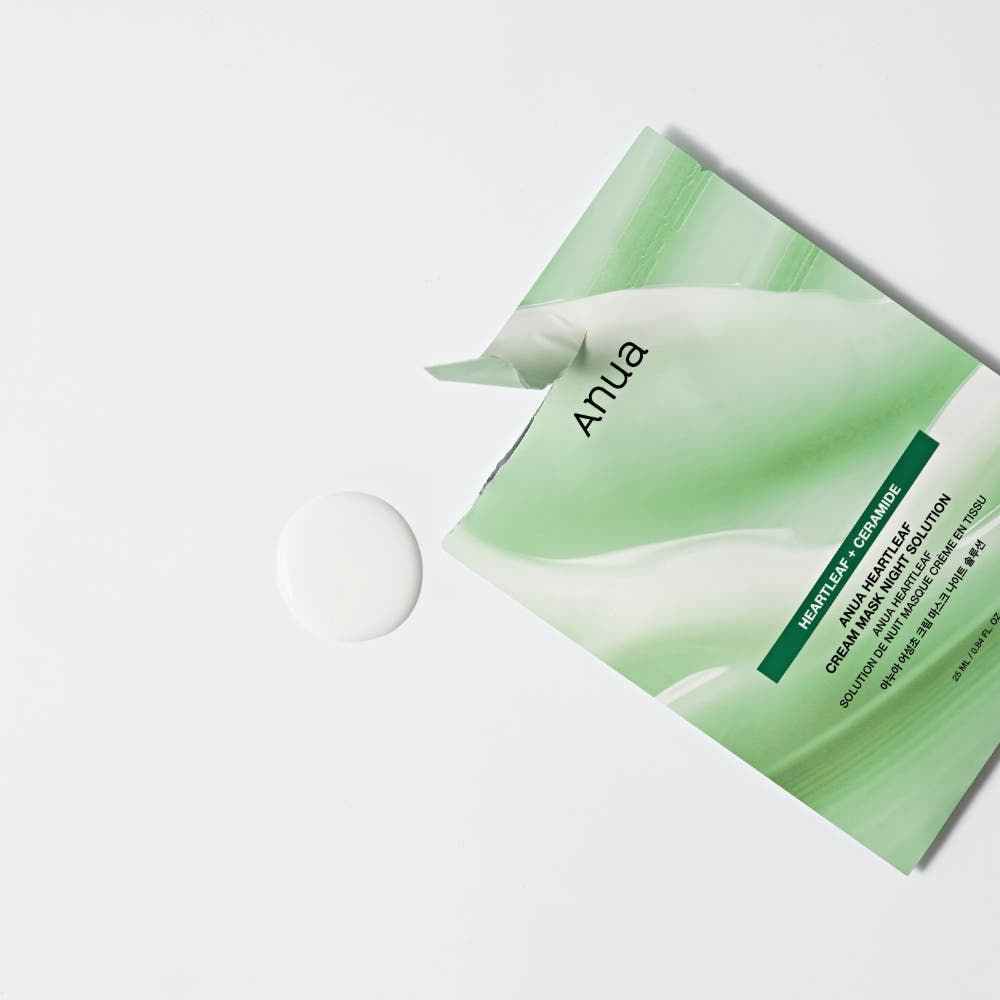 Anua Heartleaf Cream Mask Night Solution 25ml X 10ea