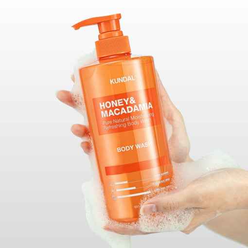 KUNDAL HONEY & MACADAΜΙΑ PURE BODY WASH 500ml (13-type)