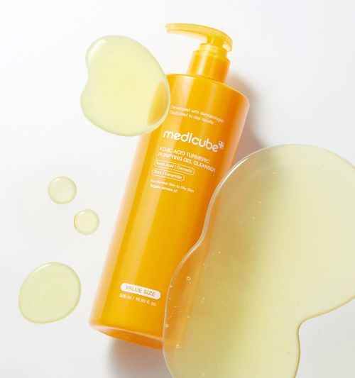 medicube Kojic Acid Turmeric Purifying Gel Cleanser 500ml